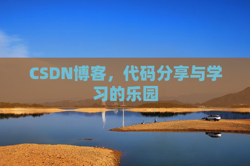 CSDN博客,代码分享与学习的乐园
